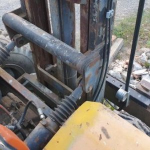 foto forklift 4x4 diesel load 3.5t/3.3m (2008 overhaul) with docs/plates